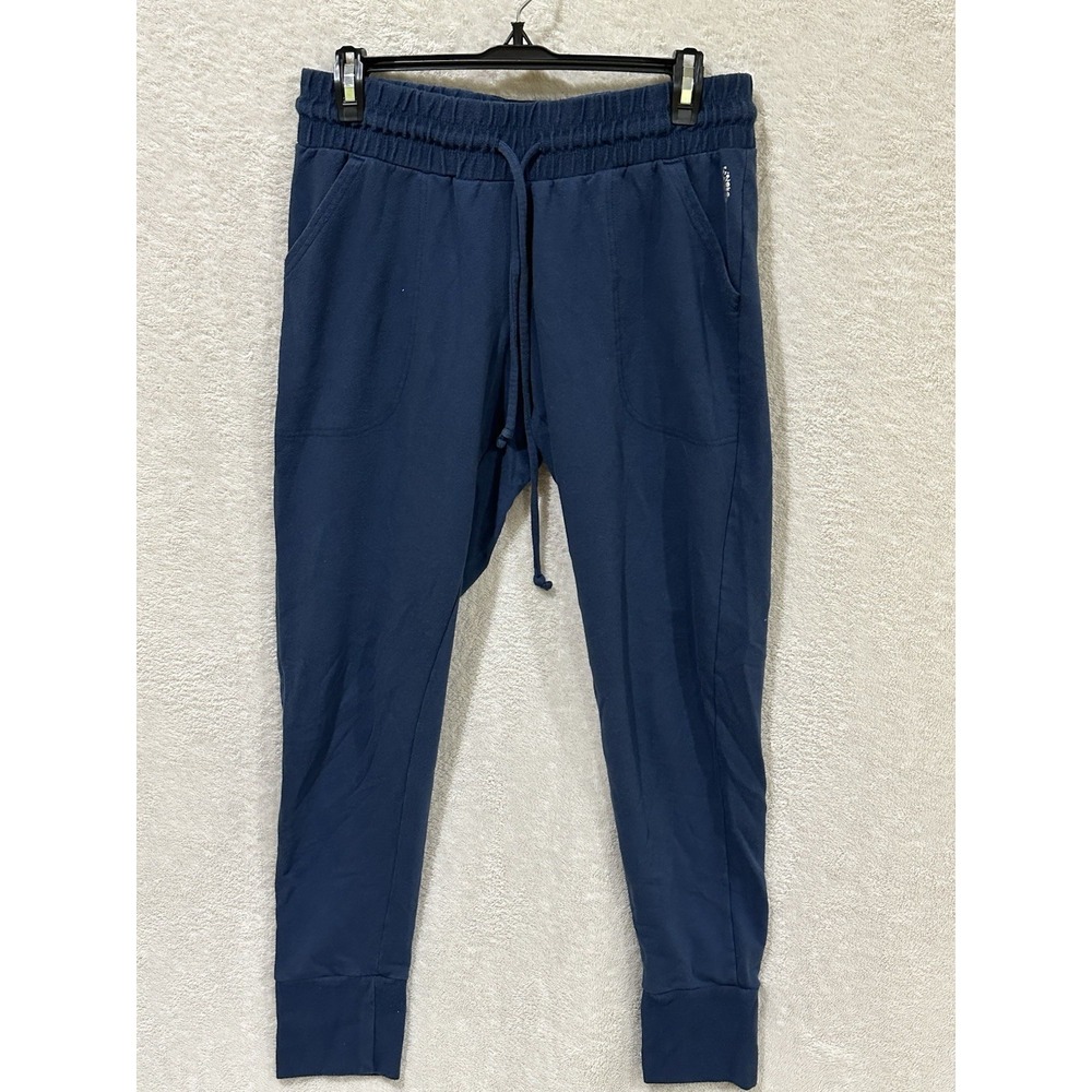 Free People Movement Womens Medium Sunny‎ Skinny Sweatpant Navy Jogger